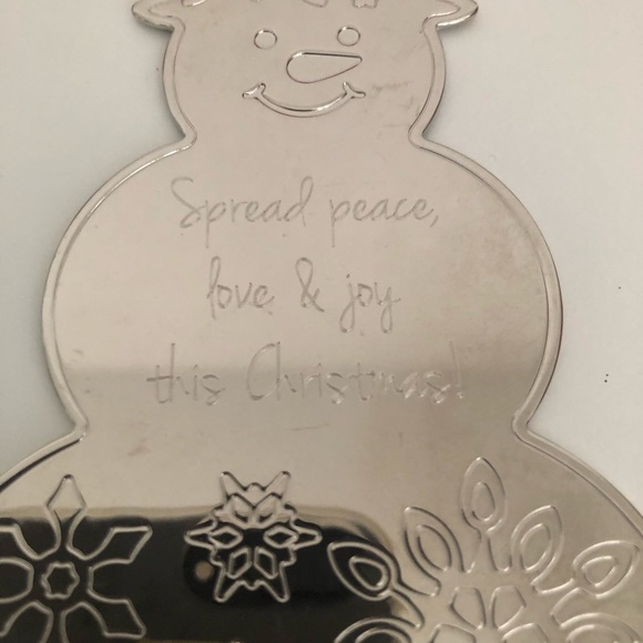 NWOT🎄 Engraveable Snowmen Ornaments - Picture 7 of 7